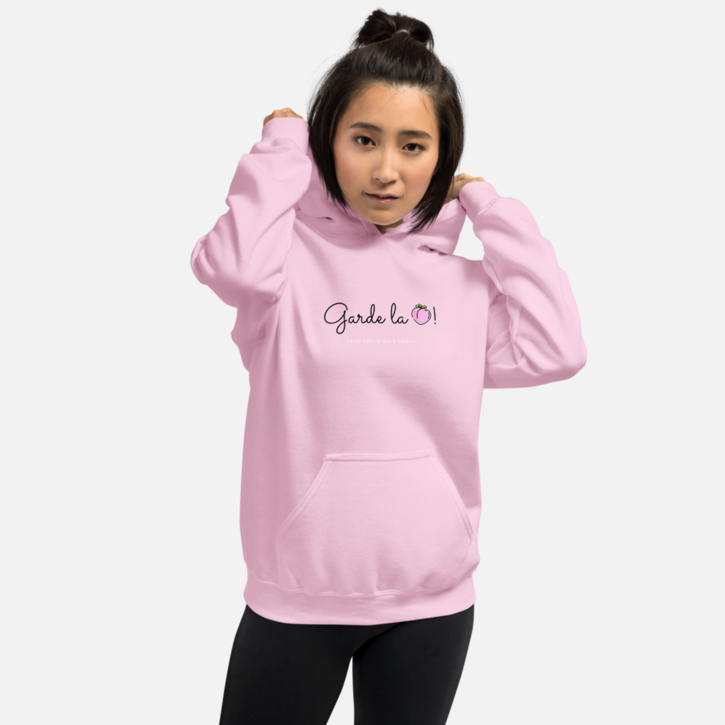 Garde la pêche - Sweat à capuche unisexe en coton biologique