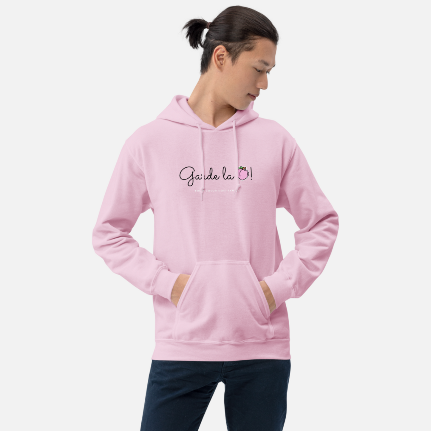 Garde la pêche - Sweat à capuche unisexe en coton biologique