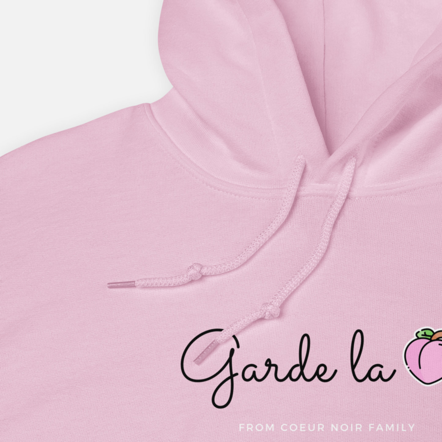 Garde la pêche - Sweat à capuche unisexe en coton biologique