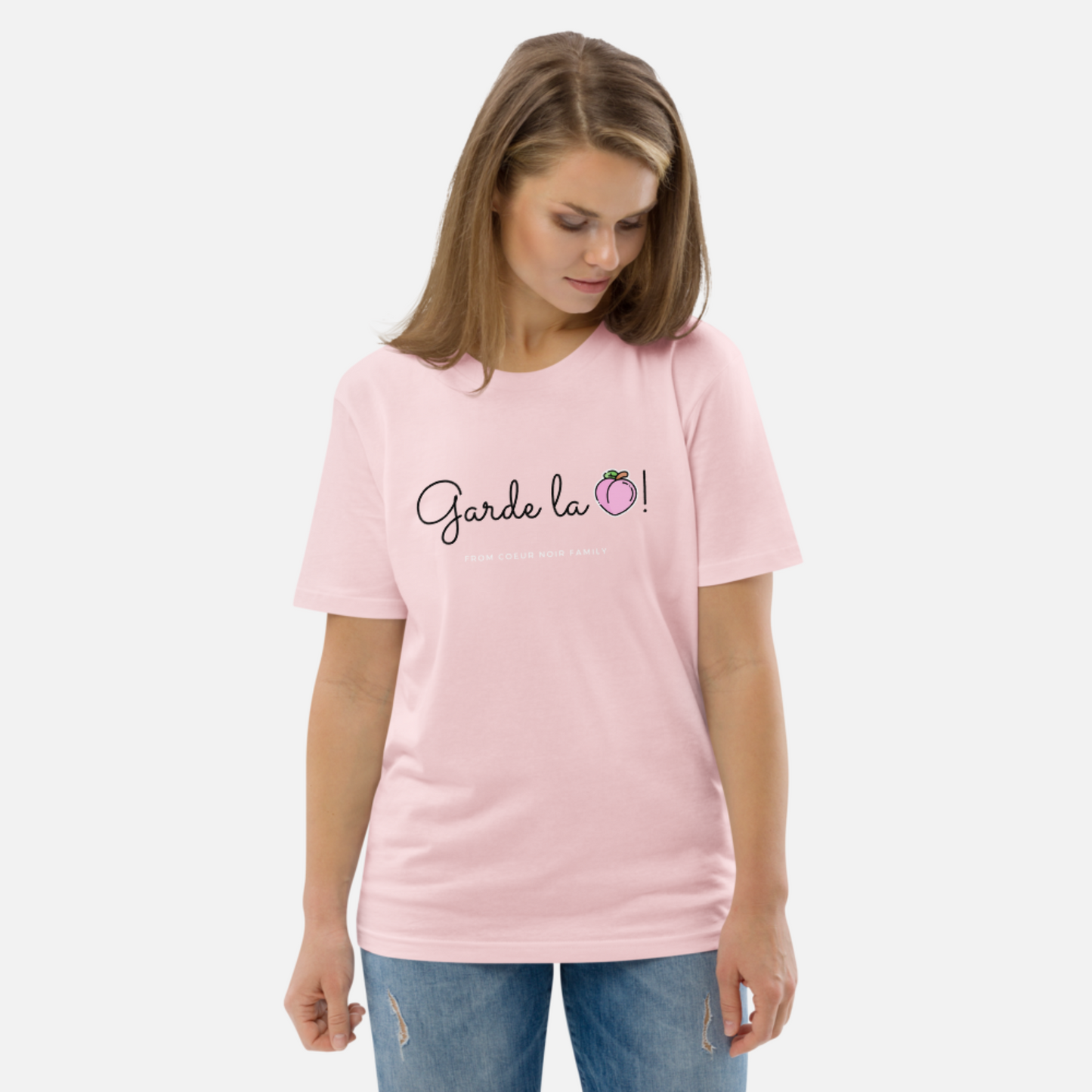 Garde la pêche - T-shirt unisexe en coton biologique