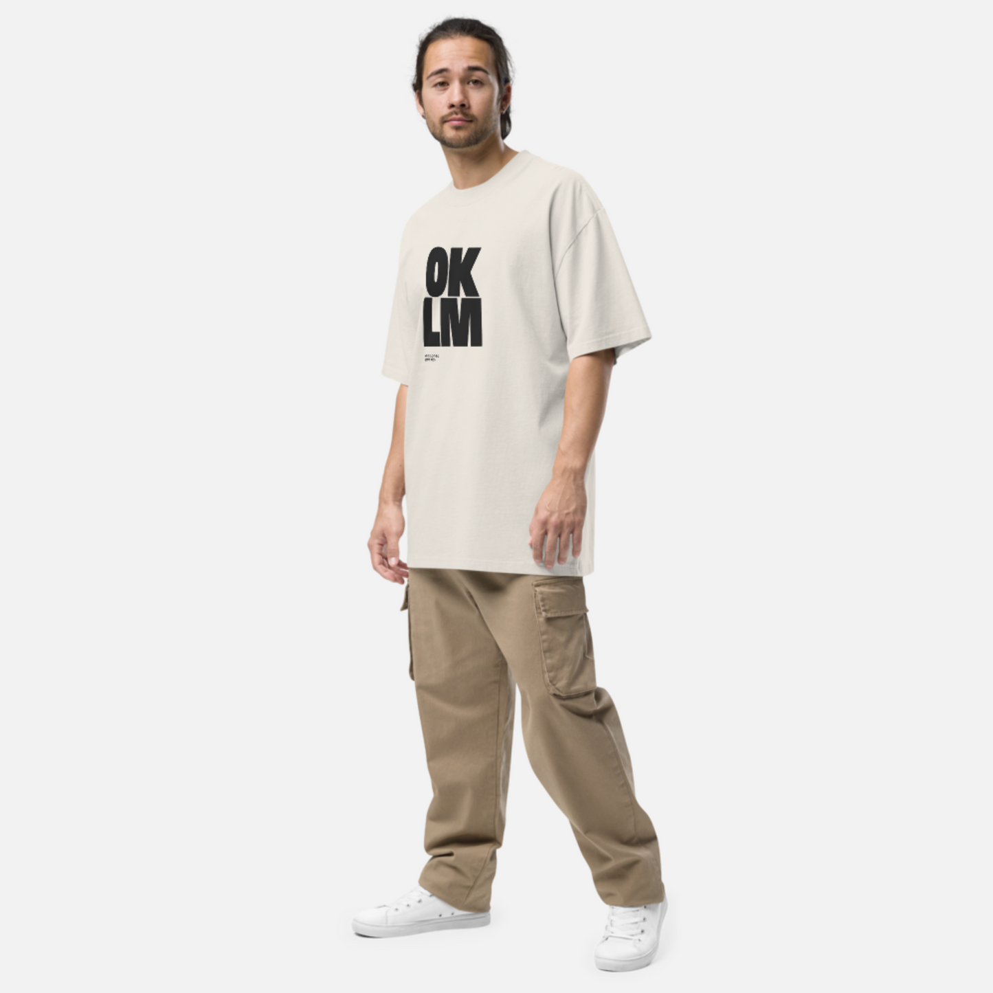 OKLM - T-shirt oversize délavé