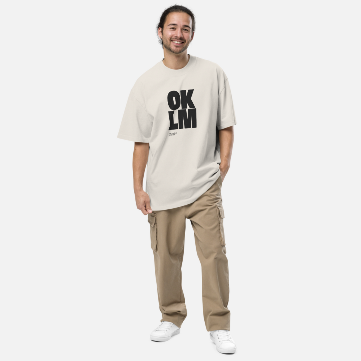 OKLM - T-shirt oversize délavé