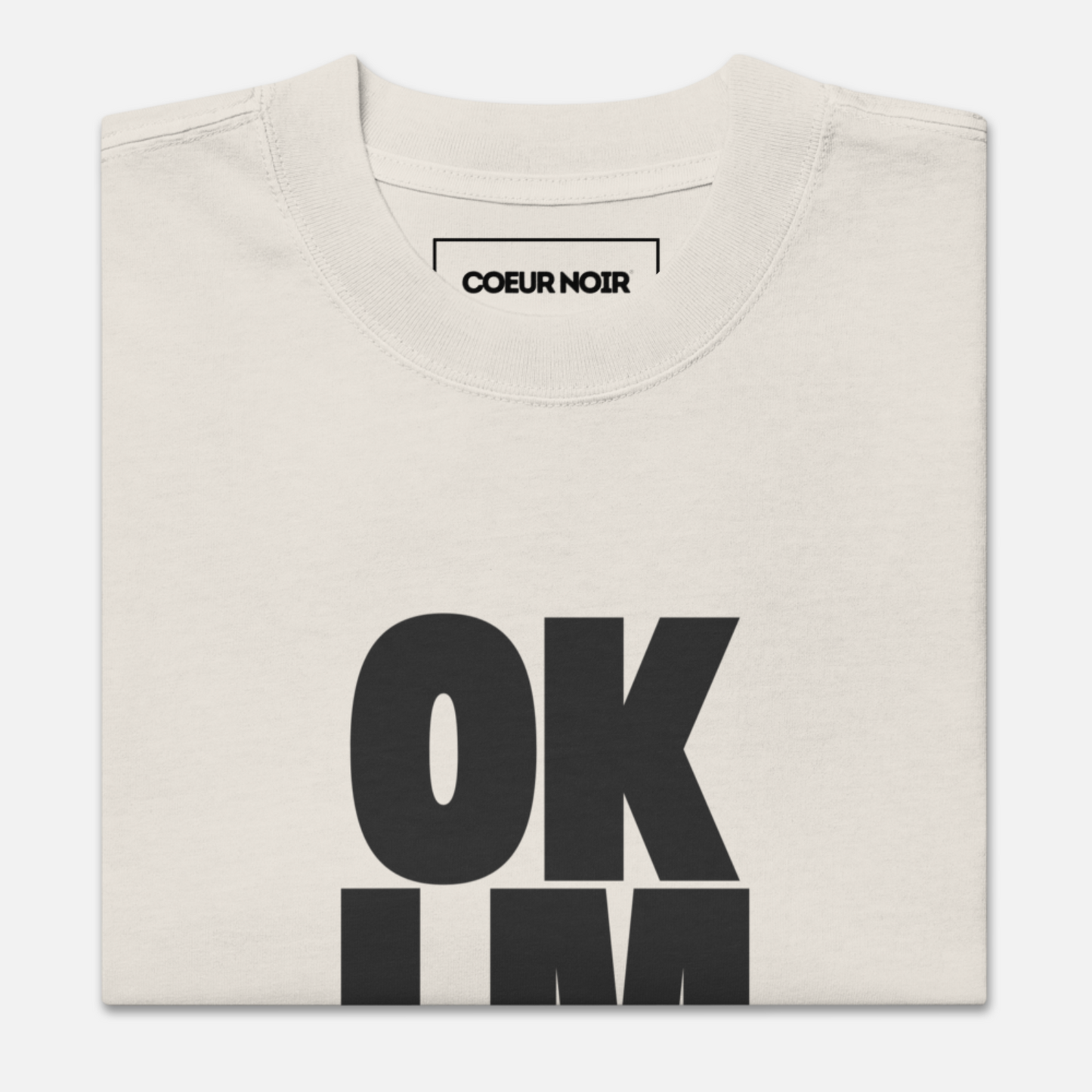 OKLM - T-shirt oversize délavé