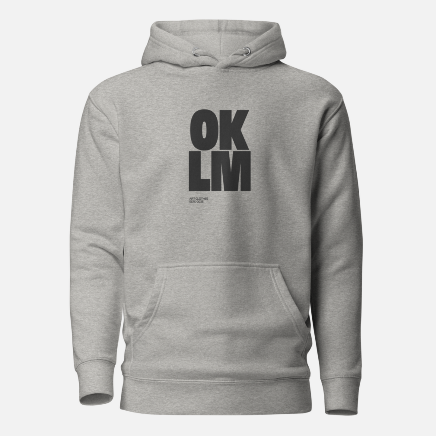 OKLM - Sweat à capuche unisexe en coton biologique